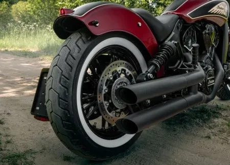 Killer Custom Apache Rear Fender For Indian 2015-2024 Scout Models (Unpainted, Predrilled) (RF-SC-APCH)