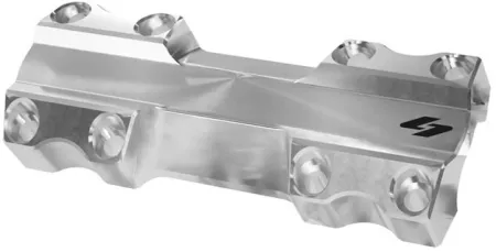 Kraus Isolated Riser 1-1/8 Inch Top Plate In Raw Machined For Harley Davidson Models (UN-ISO-022S-M)