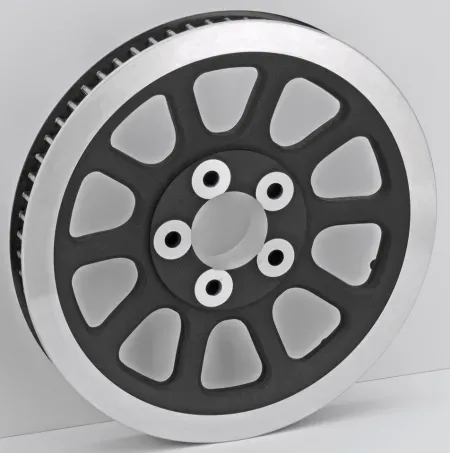Zodiac OEM Style Wheel Pulley In Black Finish For 2007-2017 Dyna Models (OEM 40114-07) (780039)