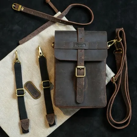 Tripmachine Moto Sling Bag Mocha (ARM534807)