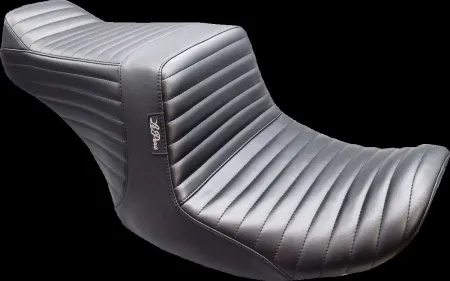 Le Pera Tailwhip Pleated Up Front Seat For Harley Davidson 2023-2025 Touring FLHX Street Glide & FLTR Road Glide Models (LVU-587PT)