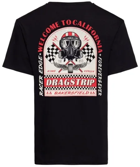 King Kerosin Welcome To California T-shirt Black (ARM183907)