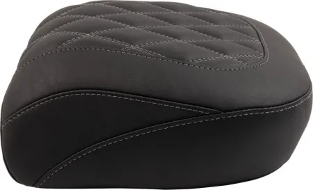 Mustang Wide Tripper Passenger Seat With Gun Metal Grey Stitching For Harley Davidson 2023-2025 Touring FLHX Street Glide & FLTR Road Glide Models (88511GM)