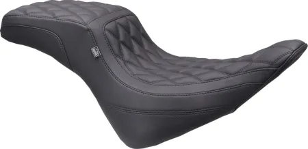 Mustang Squareback Double Diamond Stitched 2-Up Seat Without Drivers Backrest For Harley Davidson 2023-2025 Softail Breakout FXBR Models (86006)