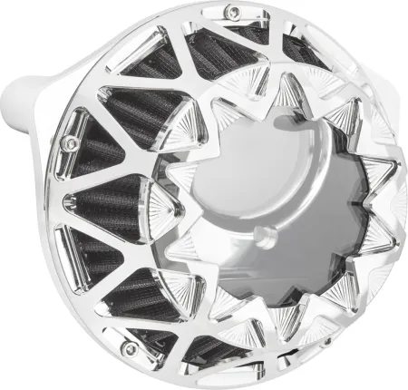 Arlen Ness Crossfire Air Cleaner In Chrome Finish For Harley Davidson 2025-2026 Softail & 2023-2026 Touring M8 (Gen 2) Models (600-235)