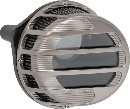 Arlen Ness Sidekick Air Cleaner Kit In Titanium Finish For Harley Davidson 2025-2026 Softail & 2023-2026 Touring M8 (Gen 2) Models (600-249)