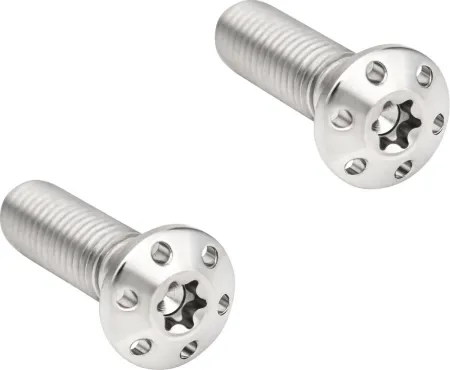 Arlen Ness Brake Caliper Mounting Bolts In Polished For 2008-2026 Touring, 2015-2026 Softail & 2000-2022 XL Sportster (300-917)