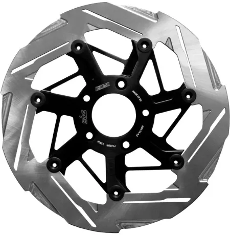Kodlin x SBS Front Right 7 Spoke Brake Rotor For 2018-2026 Softail, 2008-2013 Touring, 2008-2017 Dyna & 2014-2015 Sportster With Dual Disc (7143DR)