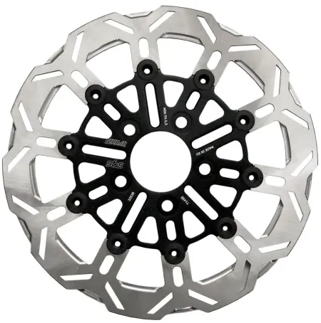 Kodlin x SBS Rear 10 Spoke Brake Rotor 2000-2026 Softail, Dyna; 2000-2007 Touring; 2000-2010 XL Sportster (7145E)