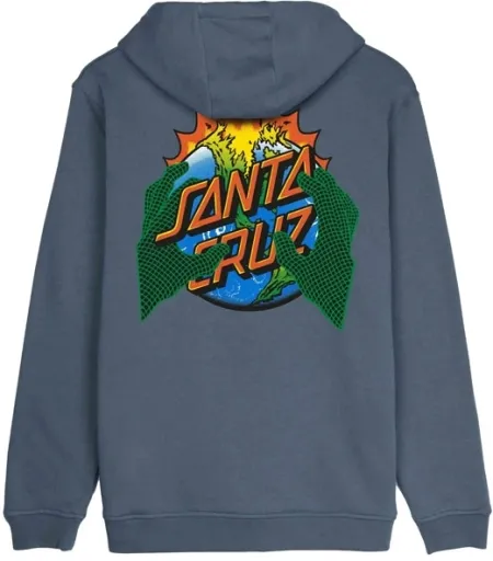 Santa Cruz Kendall End Of The Dot Hoodie Storm Grey (SCA-HDY-9998)