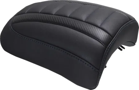 Mustang Double Diamond Padded Passenger Seat Cowl With Sky Blue Stitching For Harley Davidson 2023-2025 Road Glide & Street Glide Models (88611SB)