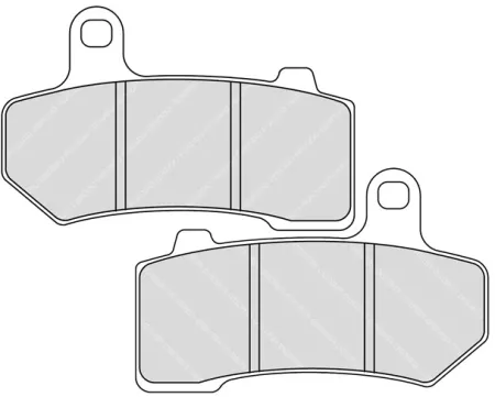 Ferodo, Brake PADS. Sintered St-compound (ARM390017)