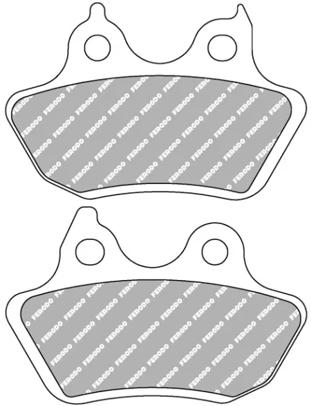 Ferodo, Brake PADS. Organic P-compound (ARM190017)