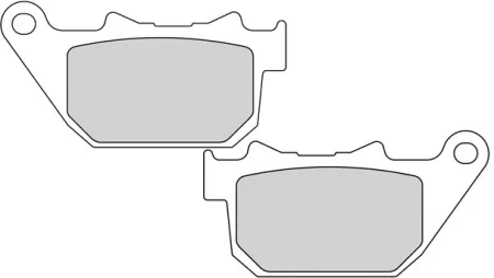 Ferodo, Brake PADS. Organic P-compound (ARM980017)