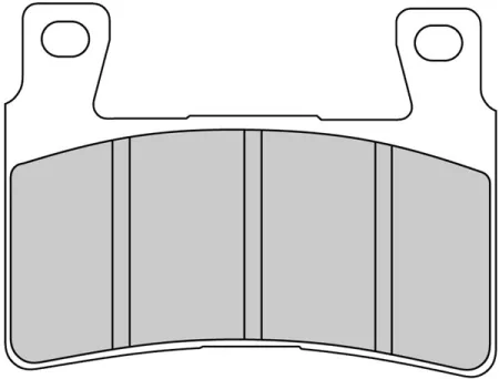 Ferodo, Brake PADS. Organic P-compound (ARM480017)