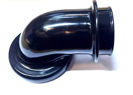 Arlen Ness Monster Sucker Air Cleaner Intake Elbow In Gloss Black (81-000-2B)