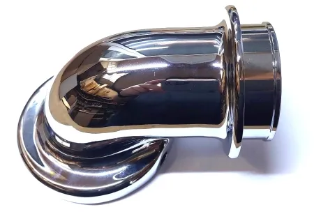 Arlen Ness Monster Sucker Air Cleaner Intake Elbow In Chrome (81-000-2C)
