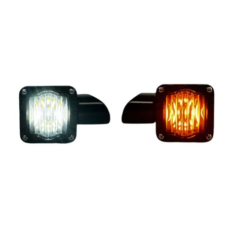 Custom Dynamics Shark Demon Front Turn Signals 2015-2023 Road Glide, 2024 Road Glide Limited & 2023-2025 Trike (Gen 1) (SD-RG-FT-AW)