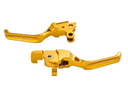 Arlen Ness Method Hand Levers In Gold For Harley Davidson 2024-2026 Touring Models (530-040)