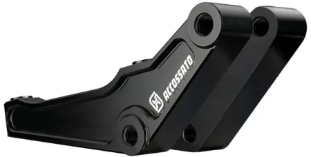 Accossato Front Left & Right Side Brake Caliper Bracket In Black Anodized (FL013)