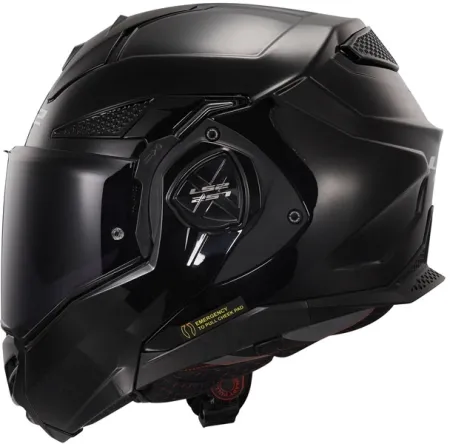 LS2 Advant X Solid Helmet Gloss Black (569011012XS)