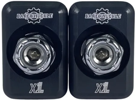 Bare Knuckle Performance, Axle Adjuster Plate KIT. XL Logo (45-012-01)