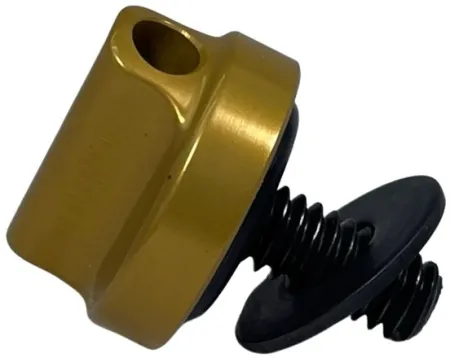 Bare Knuckle Performance, Seat SCREW. 1/4-28. Gold (30-031-04)