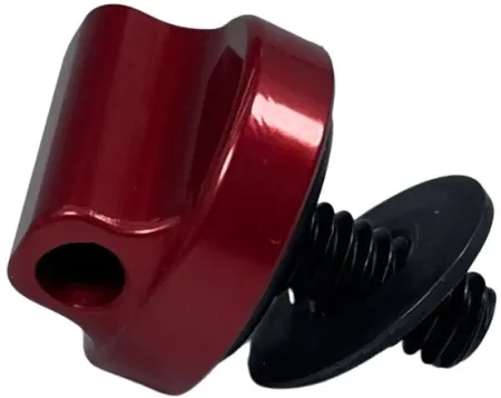 Bare Knuckle Performance, Seat SCREW. 1/4-28. Red (30-031-02)