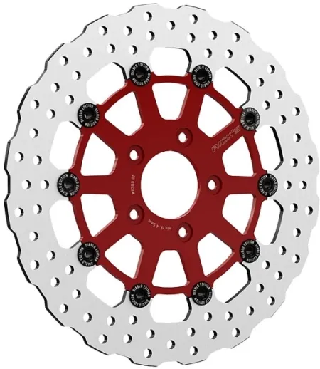 Ricks Motorcycles Rear El Diablo Series Brake Disc For 2000-2026 Softail, Dyna; 2000-2007 Touring; 2000-2010 XL Sportster (20-WED020292-0)