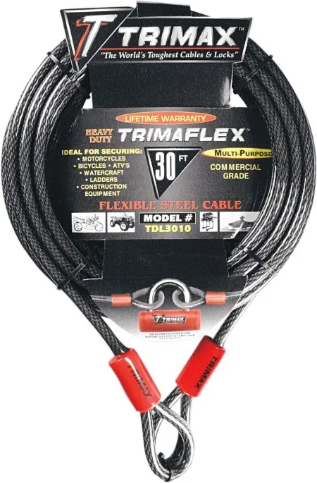 Trimax Trimaflex™ Max Security Braided Cable (TDL3010)