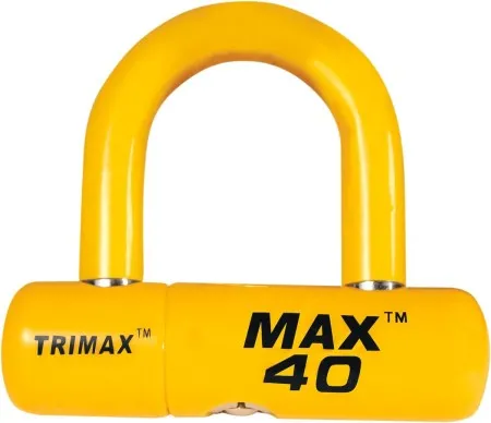 Trimax Max 40 Ultra-High-Security Disc/Cable Lock (MAX40YL)