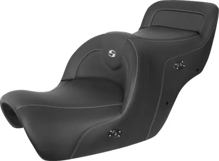 Saddlemen Roadsofa Carbon Fiber Heated Seat For Honda 1988-2000 GL1500 Goldwing Models (H88-07-185HCT)