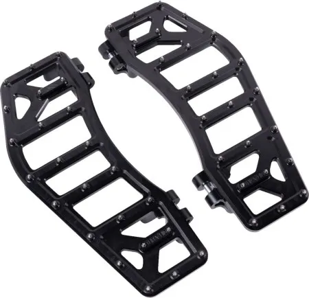 Thrashin Supply Co. Aggressor Bagger Floorboards In Black (TSC-2219-1)