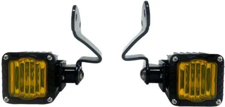 Custom Dynamics Shark Demon Front Turn Signals For 2023-2026 CVO Road Glide & 2024-2026 Road Glide (Gen 2) Models (SD-23RG-FT-YB)