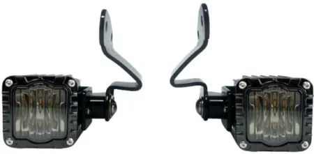 Custom Dynamics Shark Demon Front Turn Signals White/Amber For 2023-2026 CVO Road Glide & 2024-2026 Road Glide (Gen 2) Models (ARM277717)
