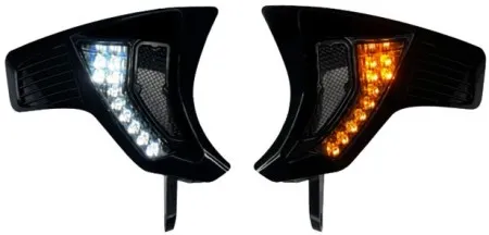 Custom Dynamics Turn signal LED Vent Inserts For 2023-2026 CVO Road Glide & 2024-2026 Road Glide (Gen 2) (SD-RG23-VTS-AW)