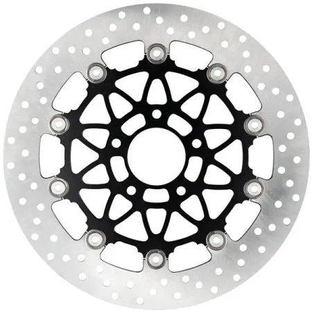 Accossato Front Floating Brake Disc For 2000-2013 Sportster, 2000-2007 Touring, 2000-2005 Dyna & 2000-2014 Softail Models (DKS260N-ANT)