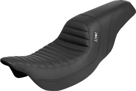 Saddlemen Thrashin' Pro Series Tuck N Roll Seat For Harley Davidson 2008-2024 FLHR, FLHT, FLHX & FLTR Touring Models (Does Not Fit 2023-2024 CVO Models) (TS80807T)