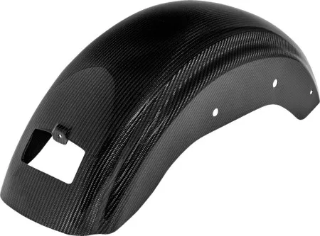 Saddlemen Carbon Fiber Rear Fender In Gloss Finish For Harley Davidson 2018-2026 M8 Softail Low Rider FXLR/FXLRS/FXLRST Models (CF-818-29-001)
