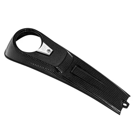 Saddlemen Carbon Fiber Dash Panel In Gloss Finish For Harley Davidson 2022-2026 FXLRS Low Rider, 2025-2026 FXLRST Low Rider ST & FXBR Breakout M8 Softail Models (CF-822-29-001)