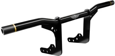 Heinz Bikes Performance Crash Bar In Black & Gold For Harley Davidson 2018-2026 Softail Models (HB-PCB-M8-G)