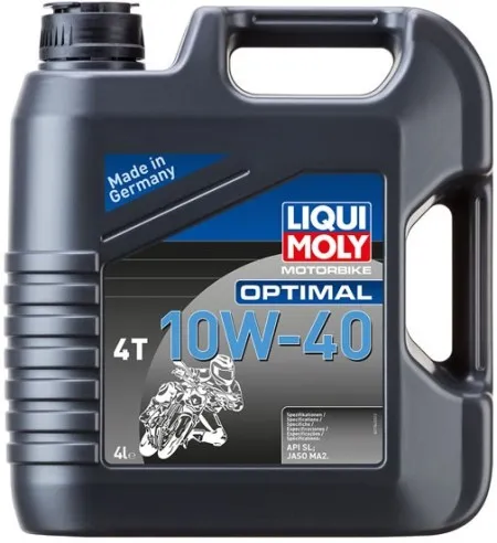 *24H Extra Transit TIME* Liqui Moly, Motorbike 4T 10W-40 OPTIMAL. 4 Liter (LM21863)