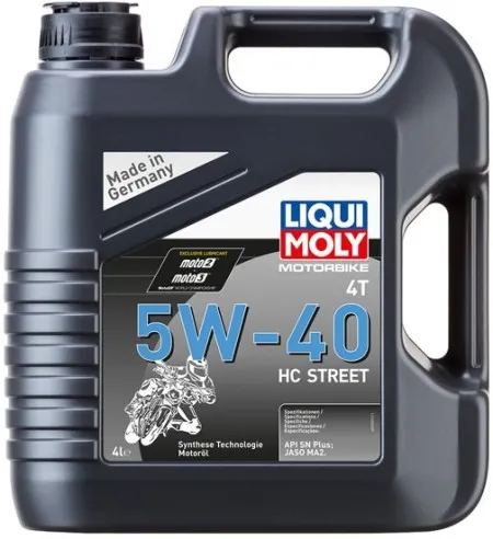 *24H Extra Transit TIME* Liqui Moly, 4T 5W-40 HC Street Motor OIL. SYNTHETIC. 4 Liter (LM20751)