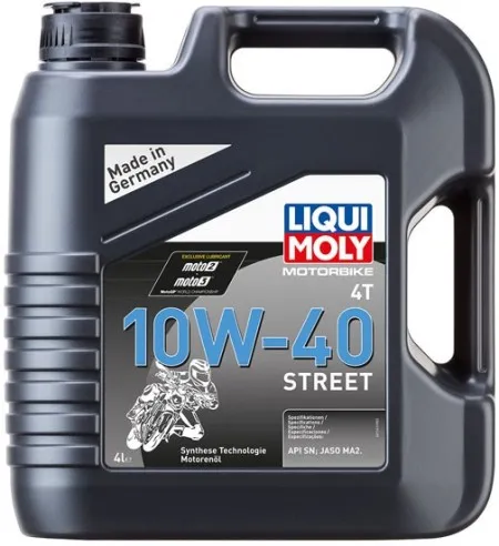 *24H Extra Transit TIME* Liqui Moly, 4T 10W-40 Street OIL. 4 Liter (LM1243)