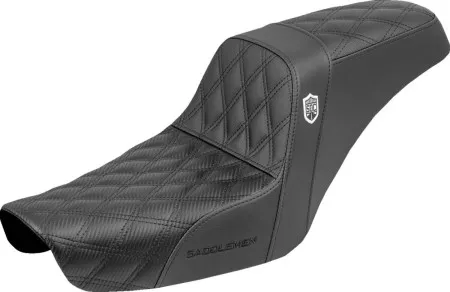 Saddlemen Step-Up SDC Pro Series Gripper Lattice Stitched Seat For Harley Davidson 1996-2003 Dyna Models (Excludes FXDWG) (SC89604D0)