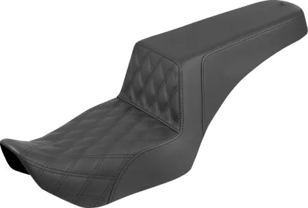 Saddlemen Step Up Front Lattice Stitched & Rear Smooth Seat For Harley Davidson 2022-2026 RH975 Nightster Models (822-11-172)