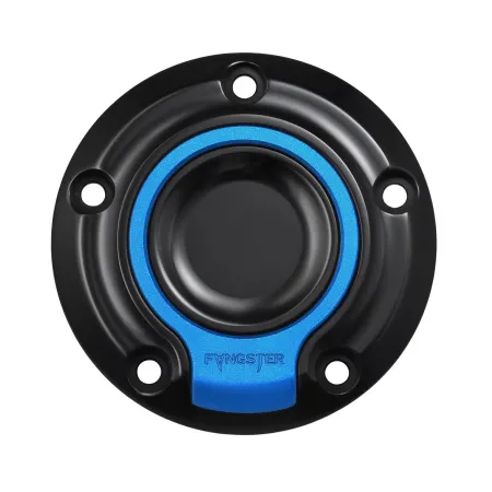 Fangster Point Cover In Blue For Harley Davidson 1999-2017 Twin Cam Models (713496)