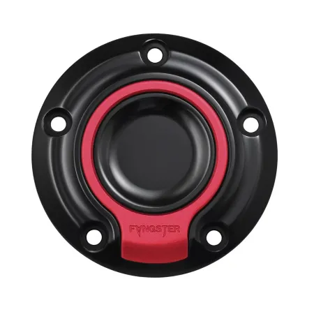 Fangster Point Cover In Red For Harley Davidson 1999-2017 Twin Cam Models (713494)