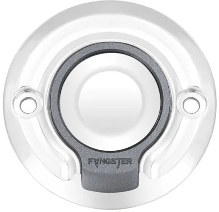 Fangster Point Cover In Chrome For Harley Davidson 1970-1999 Evo Twin Cam & 2004-2022 XL Sportster Models (713489)