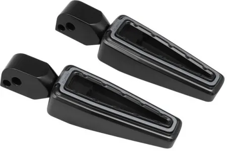 Fangster Passenger Footpegs Black Smoky For Harley Davidson 2018-2026 Softail Models (713450)